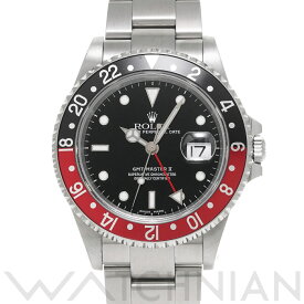 【4種選べるクーポン】【ローン60回払い無金利】【中古】 ロレックス ROLEX GMTマスターII 16710 A番(1999年頃製造) ブラック メンズ 腕時計 ロレックス 時計 高級腕時計 ブランド