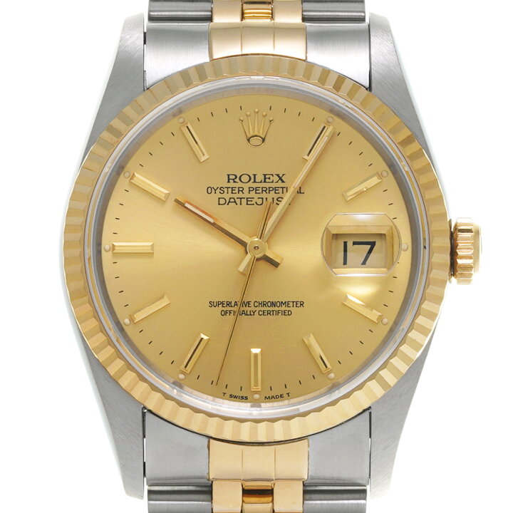 楽天市場】ロレックス ROLEX デイトジャスト 16233 X番(1991年頃製造  