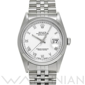【ローン60回払い無金利】【中古】 ロレックス ROLEX デイトジャスト 16200 X番(1991年頃製造) ホワイト メンズ 腕時計 ロレックス 時計 高級腕時計 ブランド
