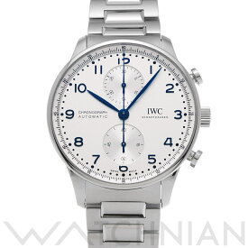 【4種選べるクーポン】【ローン60回払い無金利】【中古】 インターナショナルウォッチカンパニー IWC ポルトギーゼ クロノグラフ IW371617 シルバーメッキ メンズ 腕時計 インターナショナルウォッチカンパニー 時計 高級腕時計 ブランド