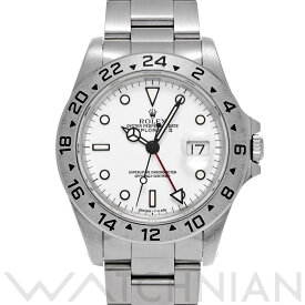 【4種選べるクーポン】【ローン60回払い無金利】【中古】 ロレックス ROLEX エクスプローラーII 16570 X番(1991年頃製造) ホワイト メンズ 腕時計 ロレックス 時計 高級腕時計 ブランド