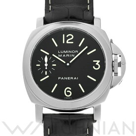 【ローン60回払い無金利】【中古】 パネライ PANERAI ルミノールマリーナ PAM00001 D番(2001年製造) ブラック メンズ 腕時計 パネライ 時計 高級腕時計 ブランド