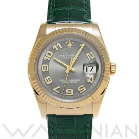 【全品ポイント2倍 5/30】【ローン60回払い無金利】【中古】 ロレックス ROLEX デイトジャスト 36 116138 Z番(2006年頃製造) グレー メンズ 腕時計 ロレックス 時計 高級腕時計 ブランド