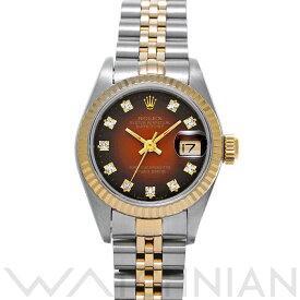 【4種選べるクーポン】【ローン60回払い無金利】【中古】 ロレックス ROLEX デイトジャスト 69173G S番(1993年頃製造) チェリー・グラデーション/ダイヤモンド レディース 腕時計 ロレックス 時計 高級腕時計 ブランド