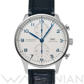 【5種選べるクーポン】【ローン60回払い無金利】【中古】 インターナショナルウォッチカンパニー IWC ポルトギーゼ クロノグラフ IW371605 シルバー メンズ 腕時計 インターナショナルウォッチカンパニー 時計 高級腕時計 ブランド