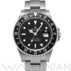 【5種選べるクーポン】【ローン60回払い無金利】【中古】 ロレックス ROLEX GMTマスターII 16710 D番(2005年頃製造) ブラック メンズ 腕時計 ロレックス 時計 高級腕時計 ブランド