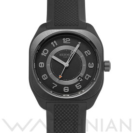 【ローン60回払い無金利】【中古】 エルメス HERMES H08 42MM SP1.742.332 ブラック メンズ 腕時計 エルメス 時計 高級腕時計 ブランド