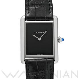 【5種選べるクーポン】【ローン60回払い無金利】【中古】 カルティエ CARTIER タンク マスト ドゥ カルティエ LM WSTA0072 ブラックラッカー メンズ 腕時計 カルティエ 時計 高級腕時計 ブランド