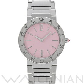 【4種選べるクーポン】【ローン60回払い無金利】【中古】 ブルガリ BVLGARI ブルガリブルガリ BB33S ピンク メンズ 腕時計 ブルガリ 時計 高級腕時計 ブランド