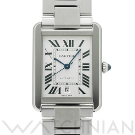 【4種選べるクーポン】【ローン60回払い無金利】【中古】 カルティエ CARTIER タンク ソロ XL W5200028 シルバー メンズ 腕時計 カルティエ 時計 高級腕時計 ブランド