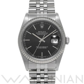 【5種選べるクーポン】【ローン60回払い無金利】【中古】 ロレックス ROLEX デイトジャスト 16234 X番(1993年頃製造) ブラック メンズ 腕時計 ロレックス 時計 高級腕時計 ブランド