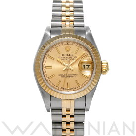 【ローン60回払い無金利】【中古】 ロレックス ROLEX デイトジャスト 69173 S番(1993年頃製造） シャンパン レディース 腕時計 ロレックス 時計 高級腕時計 ブランド