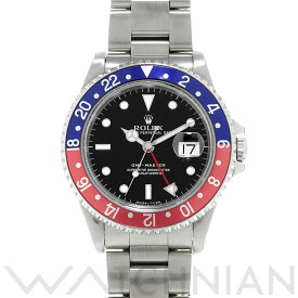 【5種選べるクーポン】【ローン60回払い無金利】【中古】 ロレックス ROLEX GMTマスター 16700 S番(1993年頃製造) ブラック メンズ 腕時計 ロレックス 時計 高級腕時計 ブランド