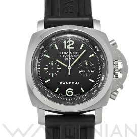 【ローン60回払い無金利】【中古】 パネライ PANERAI ルミノール 1950 クロノ フライバック PAM00212 J番(2007年製造) ブラック メンズ 腕時計 パネライ 時計 高級腕時計 ブランド