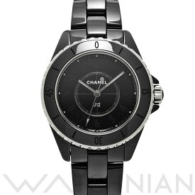 【5種選べるクーポン】【ローン60回払い無金利】【中古】 シャネル CHANEL J12 ファントム H6346 ブラックラッカー レディース 腕時計 シャネル 時計 高級腕時計 ブランド