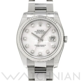 【5種選べるクーポン】【ローン60回払い無金利】【中古】 ロレックス ROLEX デイトジャスト 36 116234NG Z番(2006年頃製造) ピンクシェル/ダイヤモンド メンズ 腕時計 ロレックス 時計 高級腕時計 ブランド