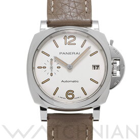 【ローン60回払い無金利】【中古】 パネライ PANERAI ルミノール ドゥエ PAM01043 W番(2020年製造) ホワイト ユニセックス 腕時計 パネライ 時計 高級腕時計 ブランド