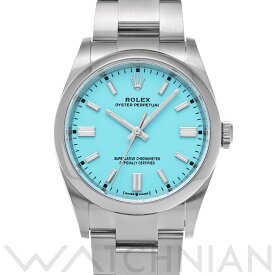 【4種選べるクーポン】【ローン60回払い無金利】【中古】 ロレックス ROLEX オイスターパーペチュアル 36 126000 ランダムシリアル ターコイズブルー メンズ 腕時計 ロレックス 時計 高級腕時計 ブランド