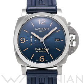 【ローン60回払い無金利】【中古】 パネライ PANERAI ルミノール GMT PAM01033 V番(2019年製造) ブルー メンズ 腕時計 パネライ 時計 高級腕時計 ブランド
