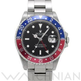 【5種選べるクーポン】【ローン60回払い無金利】【中古】 ロレックス ROLEX GMTマスターII 16710 N番(1991年頃製造) ブラック メンズ 腕時計 ロレックス 時計 高級腕時計 ブランド