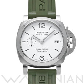 【ローン60回払い無金利】【中古】 パネライ PANERAI ルミノールマリーナ クアランタ PAM01271 X番(2021年製造) ホワイト メンズ 腕時計 パネライ 時計 高級腕時計 ブランド