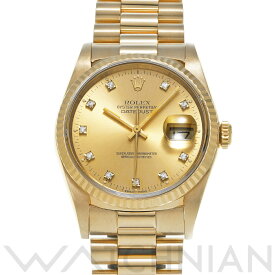 【4種選べるクーポン】【ローン60回払い無金利】【中古】 ロレックス ROLEX デイトジャスト 16238G R番(1988年頃製造) シャンパン/ダイヤモンド メンズ 腕時計 ロレックス 時計 高級腕時計 ブランド