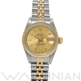 【5種選べるクーポン】【ローン60回払い無金利】【中古】 ロレックス ROLEX デイトジャスト 69173 97番台(1986年頃製造) シャンパン レディース 腕時計 ロレックス 時計 高級腕時計 ブランド