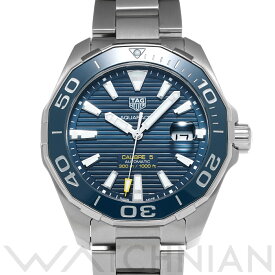 【5種選べるクーポン＆P2倍 6/4,5】【ローン60回払い無金利】【中古】 タグ ホイヤー TAG HEUER アクアレーサー キャリバー5 WAY201B.BA0927 ブルー メンズ 腕時計 タグ ホイヤー 時計 高級腕時計 ブランド