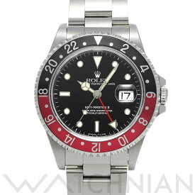 【ローン60回払い無金利】【中古】 ロレックス ROLEX GMTマスターII 16710 S番(1993年頃製造) ブラック メンズ 腕時計 ロレックス 時計 高級腕時計 ブランド