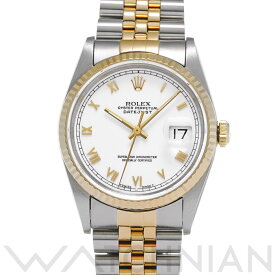 【ローン60回払い無金利】【中古】 ロレックス ROLEX デイトジャスト 16233 S番(1993年頃製造) ホワイト メンズ 腕時計 ロレックス 時計 高級腕時計 ブランド