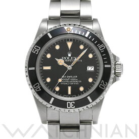 【ローン60回払い無金利】【中古】 ロレックス ROLEX シードゥエラー 16660 84番台(1984年頃製造) ブラック メンズ 腕時計 ロレックス 時計 高級腕時計 ブランド