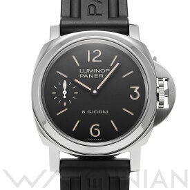 【ローン60回払い無金利】【中古】 パネライ PANERAI ルミノール ベース 8デイズ PAM00915 V番(2019年製造) ブラック メンズ 腕時計 パネライ 時計 高級腕時計 ブランド