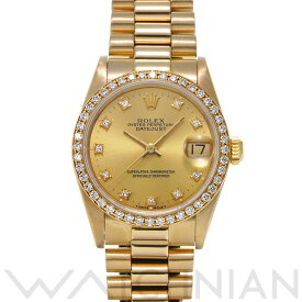 【ローン60回払い無金利】【中古】 ロレックス ROLEX デイトジャスト 68288G L番(1989年頃製造) シャンパン/ダイヤモンド ユニセックス 腕時計 ロレックス 時計 高級腕時計 ブランド