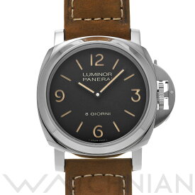 【ローン60回払い無金利】【中古】 パネライ PANERAI ルミノール ベース 8デイズ PAM00914 V番(2019年製造) ブラック メンズ 腕時計 パネライ 時計 高級腕時計 ブランド