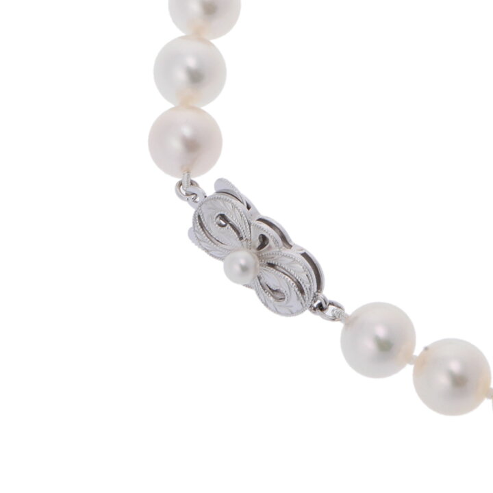 楽天市場】ミキモト MIKIMOTO パールネックレス 8.0-8.3mm K18刻印 K18 