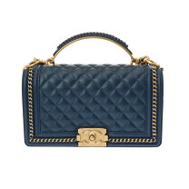 楽天市場】CHANEL ボーイ シャネル（カラーブルー）（レディースバッグ  
