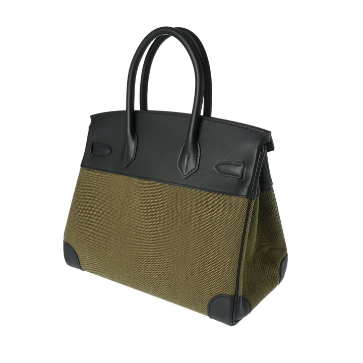 楽天市場】エルメス HERMES バーキン 30 ヴェールミリタリー/ブラック  