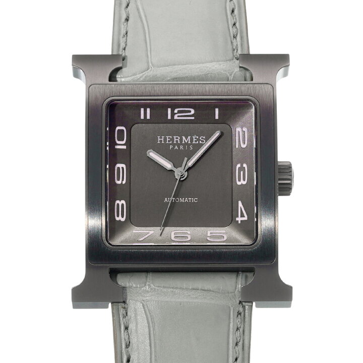楽天市場】エルメス HERMES Hウォッチ HH5.841c グレー メンズ 腕時計 
