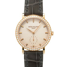 【〜11/11 最大3万円クーポン】パテック フィリップ PATEK PHILIPPE カラトラバ 7120R-001 アイボリー レディース 腕時計 パテック フィリップ 時計 高級腕時計 ブランド 【ローン48回払い無金利】【中古】