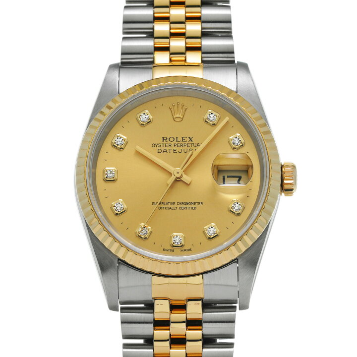 楽天市場】ロレックス ROLEX デイトジャスト 16233G W番(1994年頃製造  