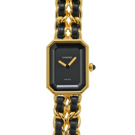 シャネル CHANEL プルミエール L H0001 ブラック レディース 腕時計 シャネル 時計 高級腕時計 ブランド 【ローン48回払い無金利】【中古】