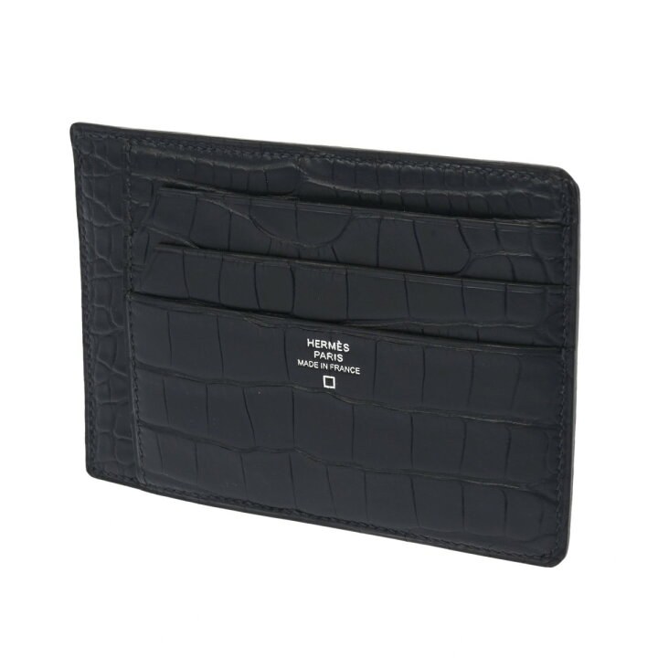 楽天市場】エルメス HERMES シティ 8CC ブルーインディゴ アリゲーター 