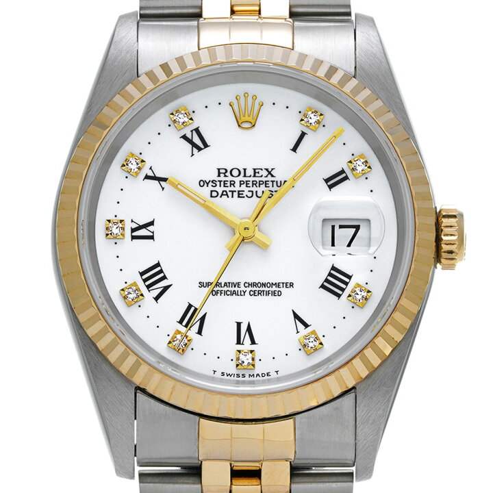 楽天市場】ロレックス ROLEX デイトジャスト 16233G W番(1995年頃製造  