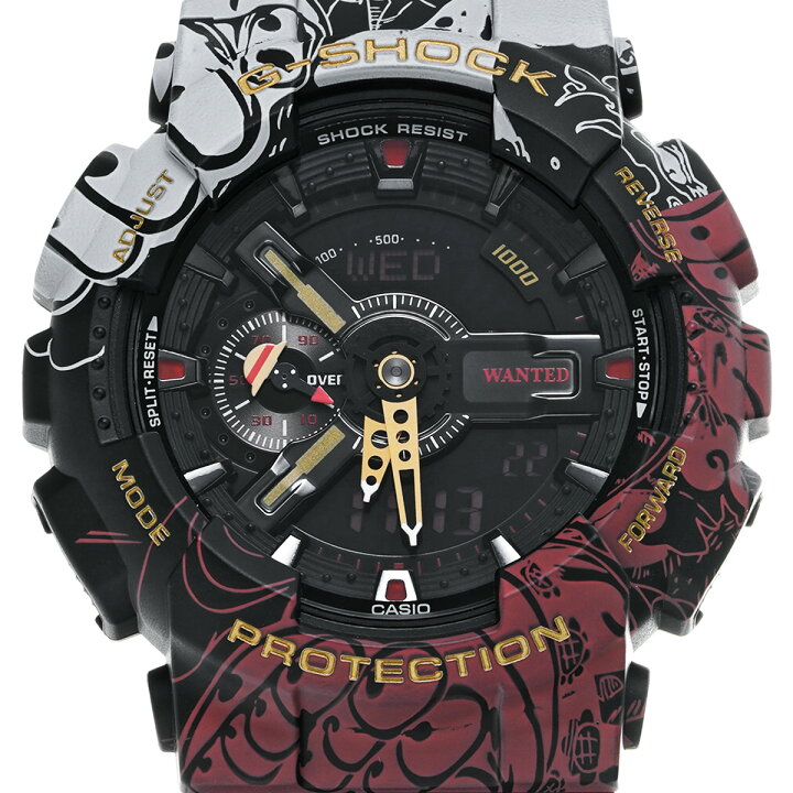 楽天市場】カシオ CASIO G-SHOCK ワンピースコラボ GA-110JOP-1A4JR 