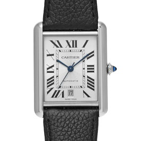 【〜8/11 最大3万円クーポン】カルティエ CARTIER タンク マスト XL WSTA0040 シルバー メンズ 腕時計 カルティエ 時計 高級腕時計 ブランド 【ローン36回払い無金利】【中古】