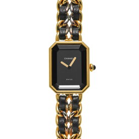 シャネル CHANEL プルミエール L H0001 ブラック レディース 腕時計 シャネル 時計 高級腕時計 ブランド 【ローン48回払い無金利】【中古】