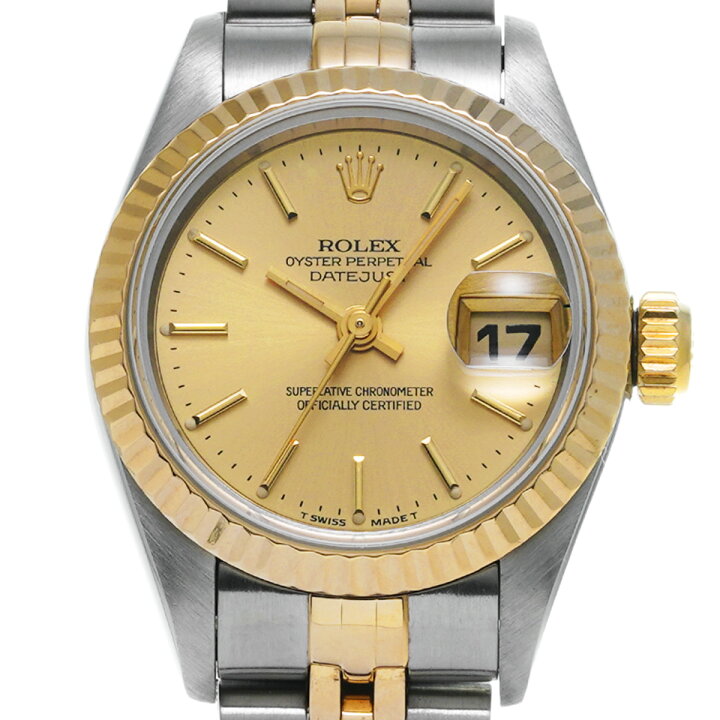 楽天市場】ロレックス ROLEX デイトジャスト 69173 W番(1995年頃製造  