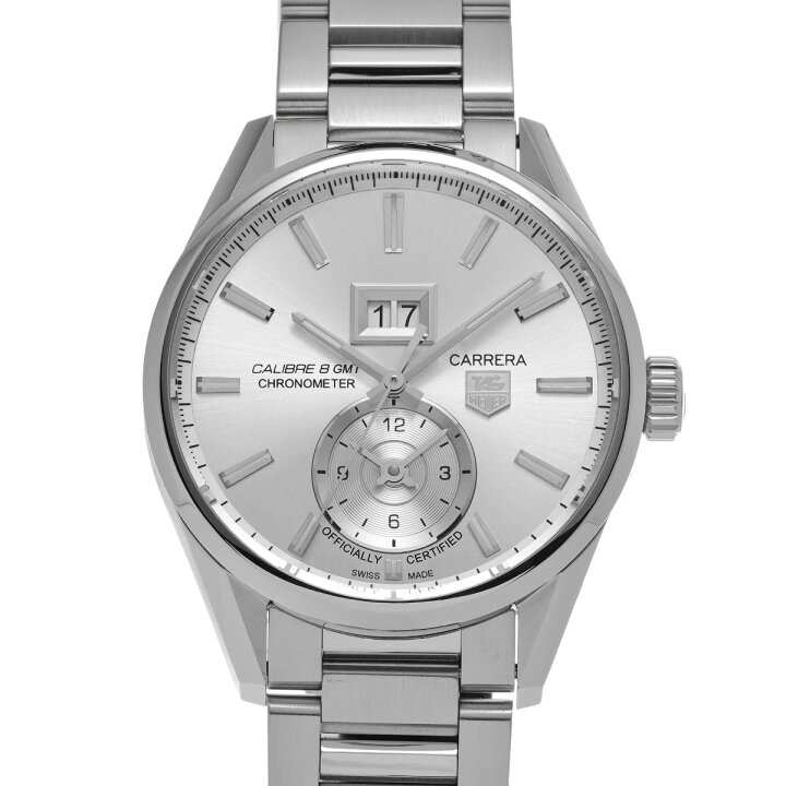 楽天市場】タグ ホイヤー TAG HEUER カレラ キャリバー8 GMT クロノ 
