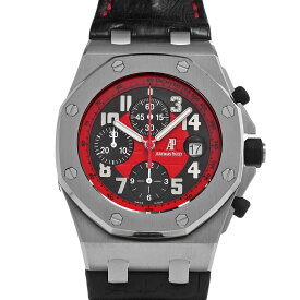 オーデマ ピゲ AUDEMARS PIGUET ロイヤルオークオフショアクロノ MASATO 26195ST.OO.D101CR.01 ブラック/レッド メンズ 腕時計 オーデマ ピゲ 時計 高級腕時計 ブランド 【ローン48回払い無金利】【中古】