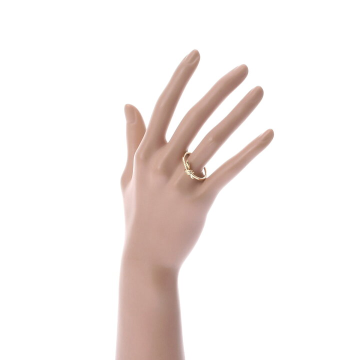 楽天市場】ティファニー TIFFANY & Co. ノット リング K18イエロー 